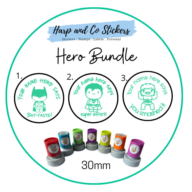 Hero Stamp Bundle