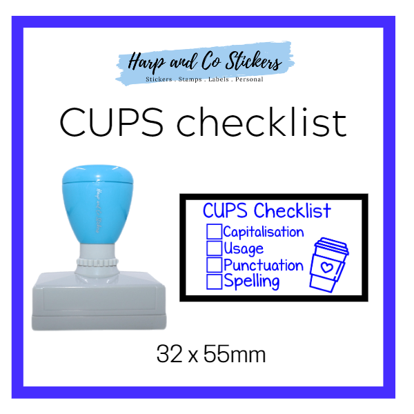 Cups Checklist