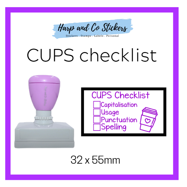 Cups Checklist