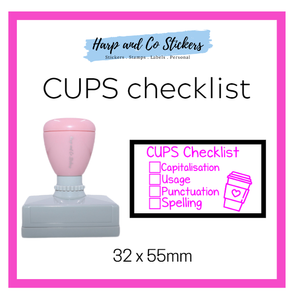 Cups Checklist