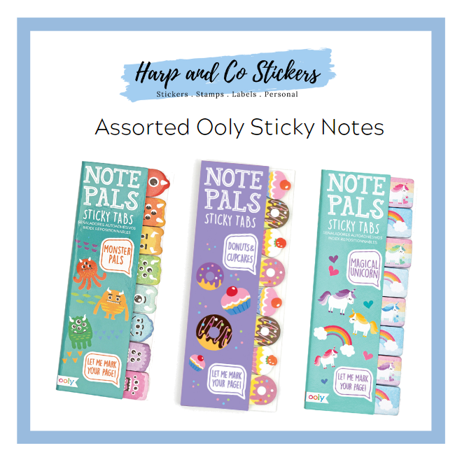 Ooly Sticky Note Pals